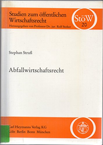 Abfallwirtschaftsrecht.