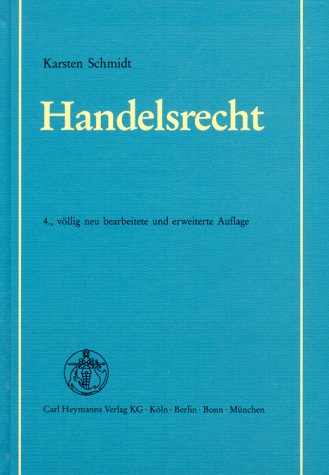 Stock image for Handelsrecht for sale by medimops