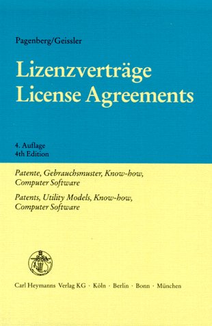 Beispielbild fr Lizenzvertrge Patente, Gebrauchsmuster, Know-how, Computer Software zum Verkauf von Buchpark
