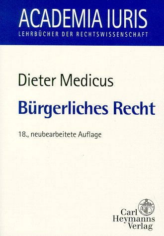 Stock image for Brgerliches Recht for sale by medimops