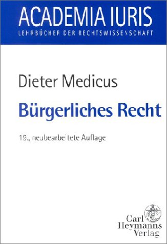 9783452249821: Brgerliches Recht (Livre en allemand)