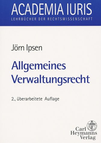 9783452250131: Allgemeines Verwaltungsrecht