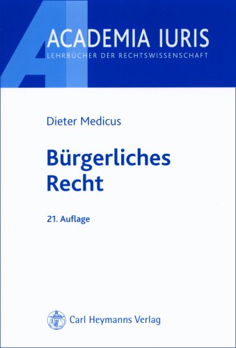 Stock image for Brgerliches Recht for sale by medimops