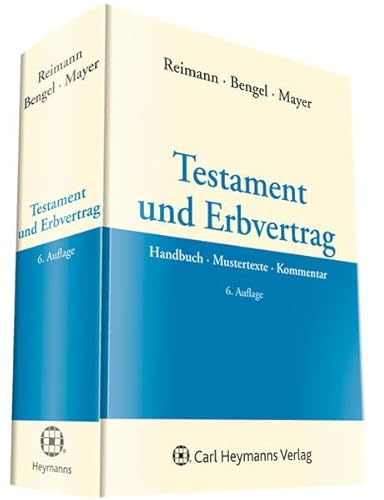 9783452273956: Testament und Erbvertrag