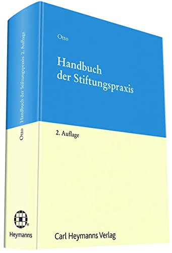 9783452280442: Handbuch der Stiftungspraxis