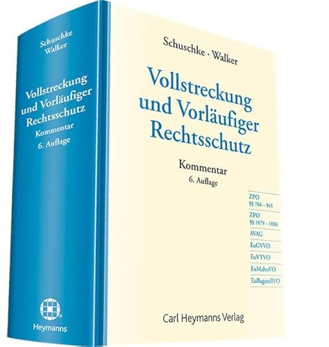 9783452282811: Vollstreckung und Vorlufiger Rechtsschutz