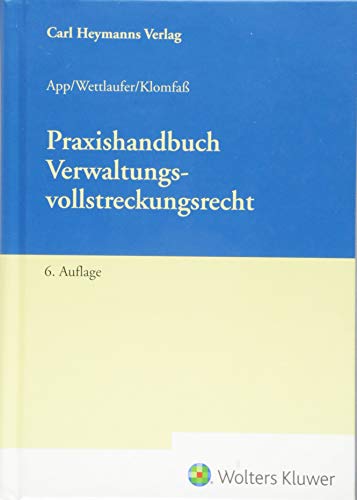 Stock image for PraxishandbuchVerwaltungsvollstreckungsrecht for sale by GF Books, Inc.