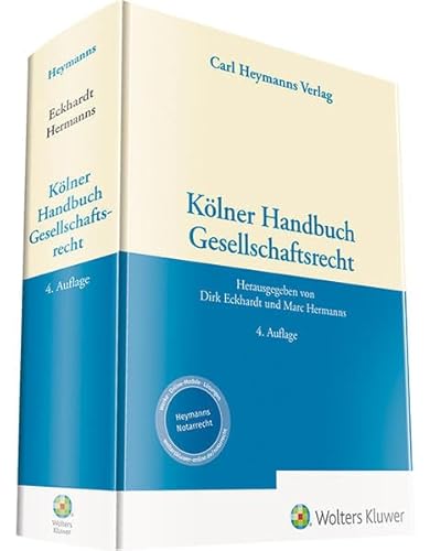 9783452291998: Klner Handbuch Gesellschaftsrecht