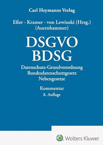 Beispielbild fr DSGVO/ BDSG: Datenschutz-Grundverordnung/ Bundesdatenschutzgesetz und Nebengesetze zum Verkauf von medimops
