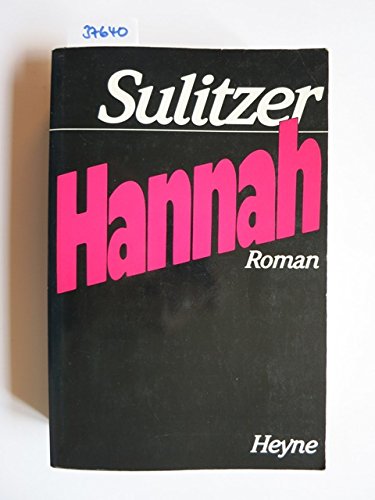 Beispielbild fr Hannah. Roman. zum Verkauf von medimops