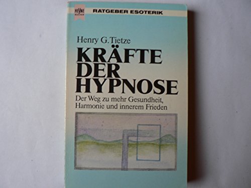 Beispielbild fr Krfte der Hypnose zum Verkauf von medimops