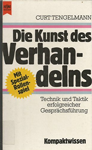 9783453033474: Die Kunst des Verhandelns