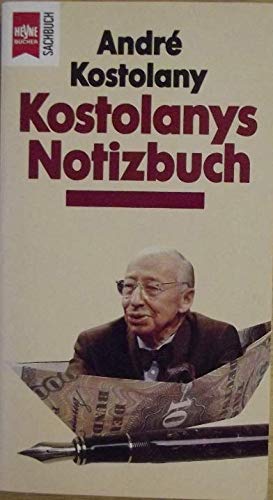 Stock image for Kostolanys Notizbuch. for sale by medimops