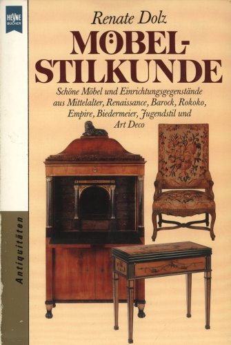 Beispielbild fr Mbelstilkunde : Schne Mbel und Einrichtungsgegenstnde aus Mittelalter, Renaissance, Barock, Rokoko, Empire, Biedermeier, Jugendstil und Art Dco. Heyne-Bcher / 8 / Heyne-Ratgeber Nr. 9301 : Antiquitten. zum Verkauf von Antiquariat KAMAS