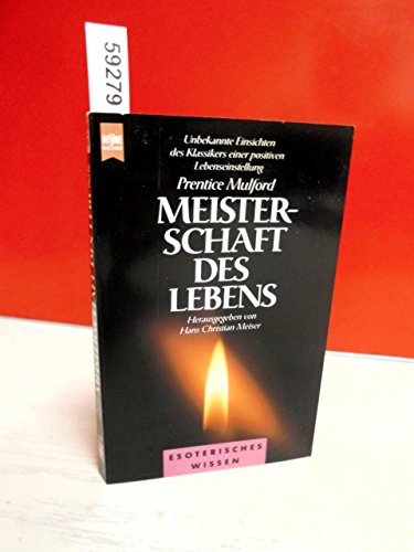 Imagen de archivo de Meisterschaft des Lebens a la venta por medimops