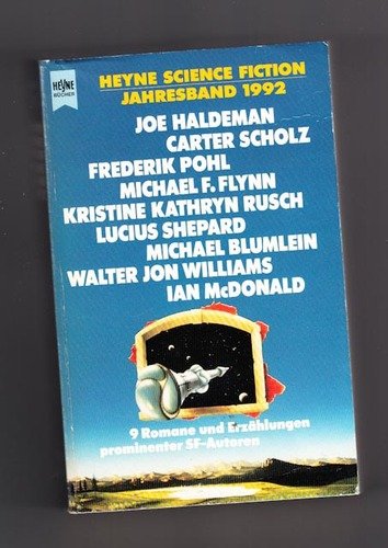 9783453053854: Heyne Science Fiction Jahresband 1992. 9 Romane und Erzhlungen prominenter SF- Autoren.