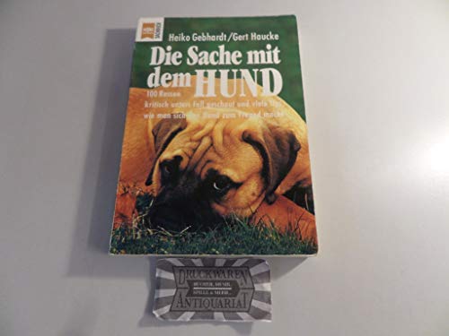 Stock image for Die Sache mit dem Hund for sale by medimops