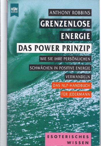 Beispielbild fr Grenzenlose Energie - Das Power Prinzip. Wie Sie Ihre persnlichen Schwchen in positive Energie verwandeln zum Verkauf von medimops