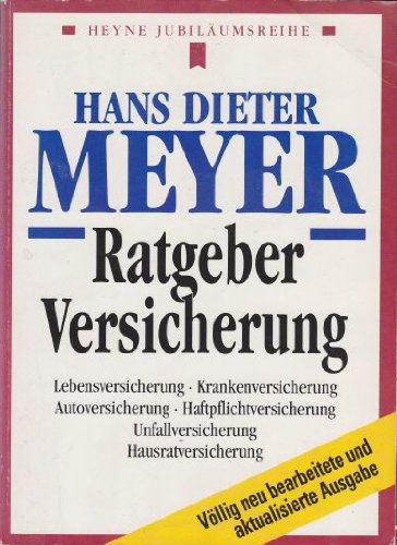 9783453069831: Ratgeber Versicherung 1994