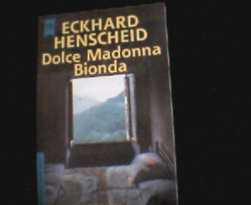 Beispielbild fr Dolce Madonna Bionda. Roman. ( Ein Haffmans- Buch bei Heyne). zum Verkauf von medimops