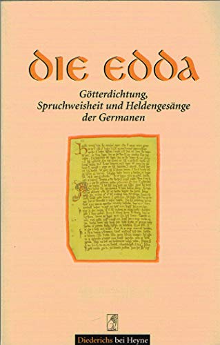 Die Edda - Götterdichtung, Spruchweisheit und Heldengesänge der Germanen Schmuckschuber