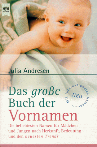Stock image for Das groe Buch der Vornamen for sale by medimops