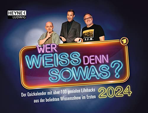 Stock image for Wer wei denn sowas?: Der Quizkalender mit ber 100 genialen Lifehacks und Tricks aus der beliebten Wissensshow im Ersten ? Aufstellkalender 2024 - . Aufstellen oder Aufhngen ? Format 21 x 16 cm for sale by medimops