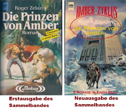 Die Prinzen von Amber. 1. bis 5. Roman des AMBER- Zyklus.