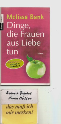 Stock image for Dinge, die Frauen aus Liebe tun for sale by Wonder Book