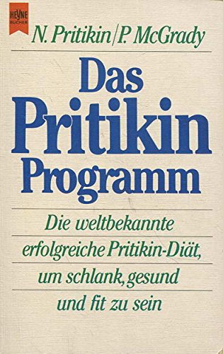 Imagen de archivo de Das Pritikin - Programm a la venta por medimops