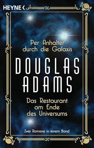 Beispielbild fr Per Anhalter durch die Galaxis / Das Restaurant am Ende des Universums: Zwei Romane in einem Band zum Verkauf von medimops