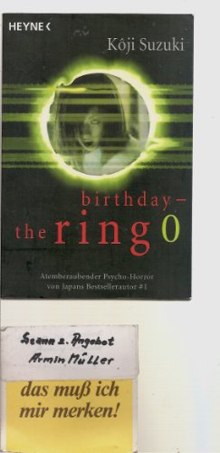 Stock image for the ring 0: birthday. for sale by medimops