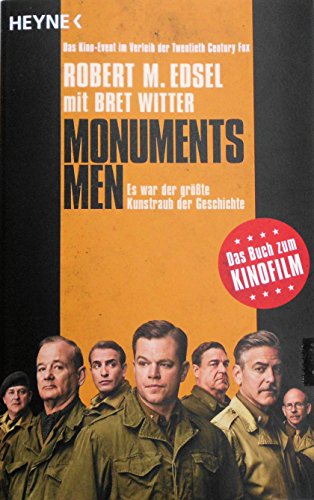 Imagen de archivo de Monuments Men: Die Jagd nach Hitlers Raubkunst - Es war der größte Kunstraub der Geschichte a la venta por medimops