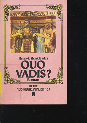 Imagen de archivo de Quo Vadis? a la venta por Bookmonger.Ltd