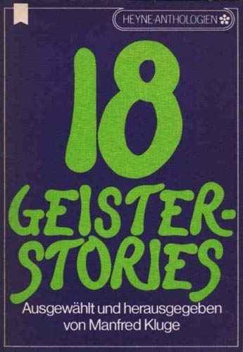 18 Geister Stories - Kluge, Manfred (ed.)
