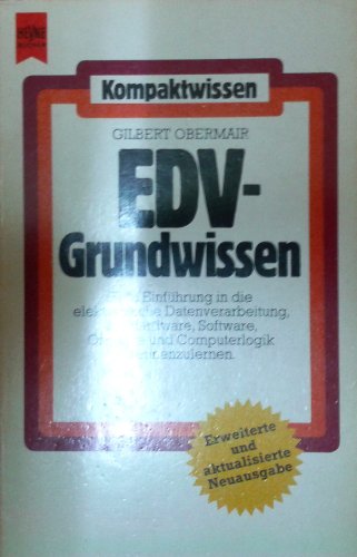 Beispielbild fr EDV - Grundwissen. zum Verkauf von Versandantiquariat Felix Mcke