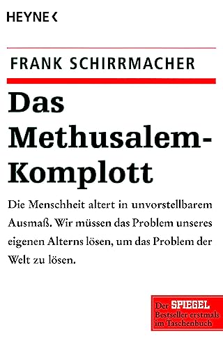 Imagen de archivo de Das Methusalem-Komplott. a la venta por Versandantiquariat Schfer