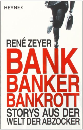 9783453601499: Bank, Banker, Bankrott