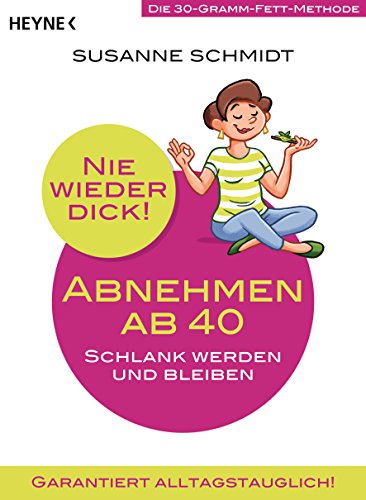 Beispielbild fr Nie wieder dick - Abnehmen ab 40: Schlank werden und bleiben. Die 30-Gramm-Fett-Methode. Garantiert alltagstauglich! zum Verkauf von medimops