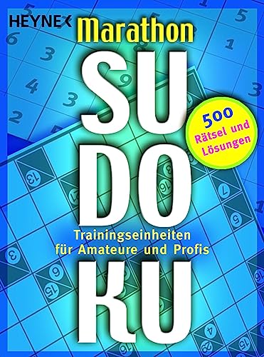 Beispielbild fr Marathon-Sudoku: 500 Trainingseinheiten fr Amateure und Profis zum Verkauf von medimops