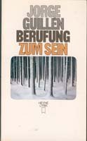 Imagen de archivo de Berufung zum Sein. Ausgewhlte Gedichte. Spanisch/ Deutsch. a la venta por medimops