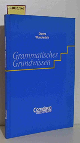 Imagen de archivo de Grammatisches Grundwissen a la venta por medimops
