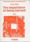 9783454661409: The Importance of Being Earnest. Textausgabe. (Lernmaterialien)
