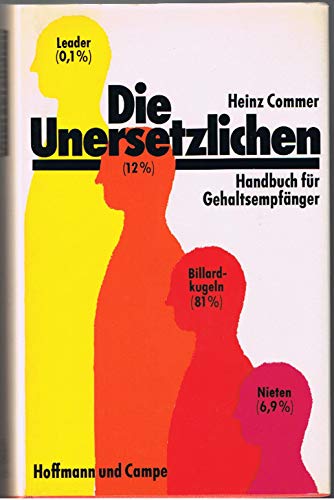 9783455010107: Die Unersetzlichen. Handbuch fr Gehaltsempfnger