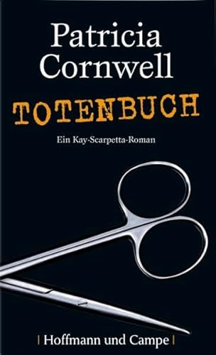 Stock image for Totenbuch Ein Kay-Scarpetta-Roman for sale by McBook