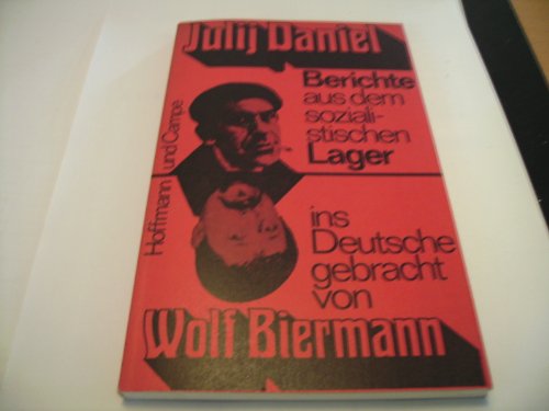 Beispielbild fr Berichte aus dem sozialistischen Lager. Ins Deutsche gebracht von Wolf Biermann zum Verkauf von Goethe & Companie