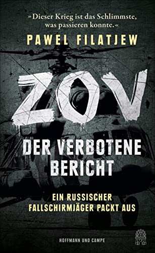 9783455016147: ZOV - Der verbotene Bericht: Ein russischer Fallschirmjger packt aus