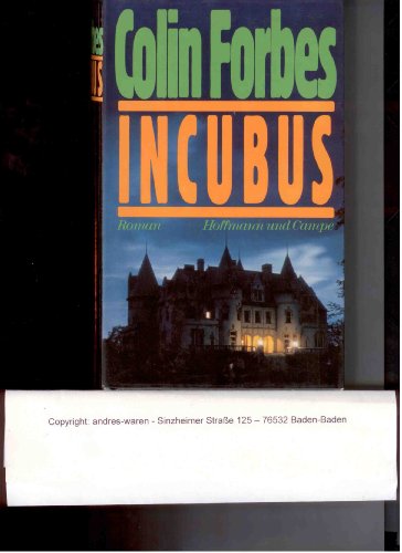 Beispielbild fr Incubus. zum Verkauf von medimops