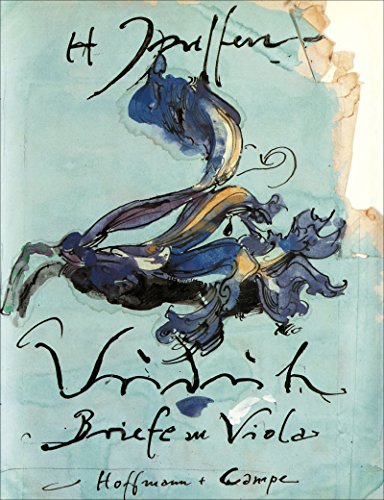 Beispielbild fr Vriederich. Briefe an Viola. zum Verkauf von Antiquariat & Verlag Jenior