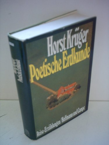 Stock image for Poetische Erdkunde: Reise-Erzahlungen (German Edition) for sale by Better World Books